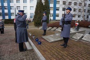 Uroczystości Katyńskie przy Grobie Policjanta Polskiego