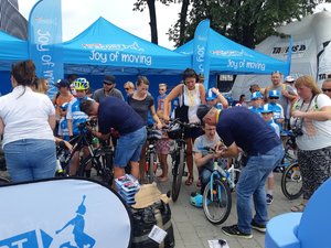 Uczestnicy Mini Tour de Pologne świecą przykładem