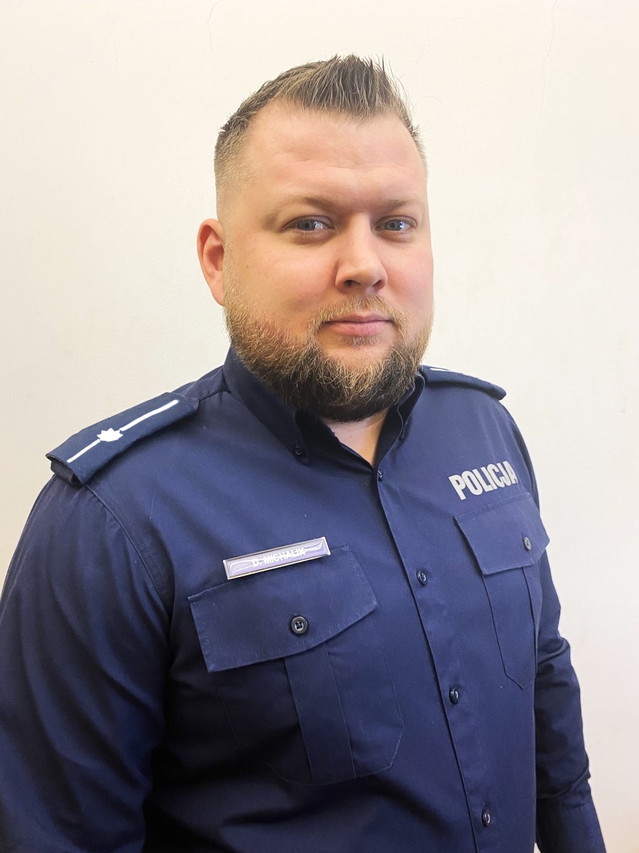 młodszy aspirant Dominik Michalik
