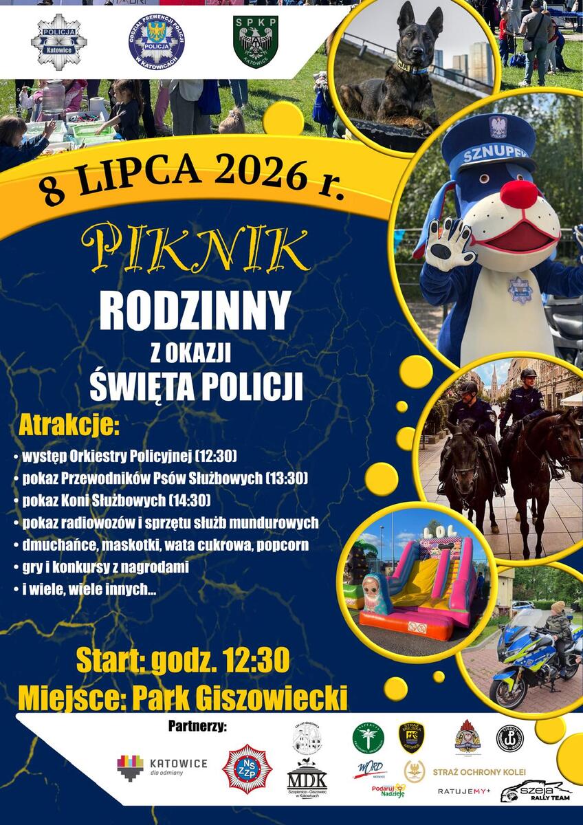 plakat promujący piknik