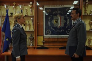 Wprowadzenie naczelnika  Wydziału do Walki z Przestępczością Gospodarczą KMP w Katowicach