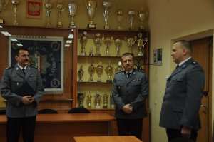 Wprowadzenie naczelnika  Wydziału do Walki z Przestępczością Gospodarczą KMP w Katowicach