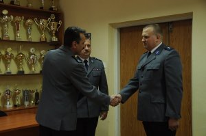 Wprowadzenie naczelnika  Wydziału do Walki z Przestępczością Gospodarczą KMP w Katowicach