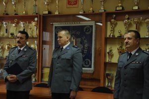 Wprowadzenie naczelnika  Wydziału do Walki z Przestępczością Gospodarczą KMP w Katowicach