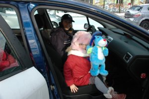 Policjantka na spotkaniu z przedszkolakami