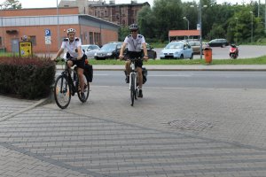 Wspólne patrole rowerowe policjantów i strażników miejskich