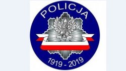 logo policji na 100 lecie Policji Państwowej