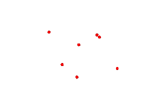 Zdjęcie kolorowe: interaktywna mapa Polski z zaznaczonymi miejscami, gdzie w letnie wakacje 2019 roku doszło do wypadku drogowego ze skutkiem śmiertelnym