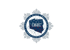 zdjęcie kolorowe; logo Centralnego Biura Zwalczania Cyberprzestępczości