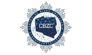 zdjęcie kolorowe: logo Centralnego Biura Zwalczania Cyberprzestępczości