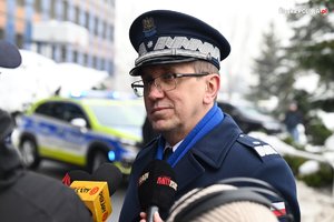 zdjęcie kolorowe: nadinspektor Roman Rabsztyn, Komendant Wojewódzki Policji w Katowicach