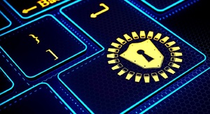 zdjęcie kolorowe: grafika przedstawiająca bezpieczeństwo w sieci