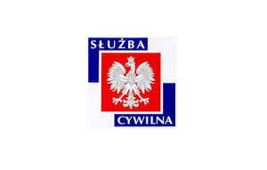 zdjęcie kolorowe: logo Służby cywilnej