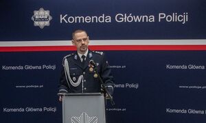zdjęcie kolorowe: Komendanta Główny Policji insp. Marek Boroń