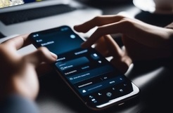 zdjęcie kolorowe: telefon komórkowy