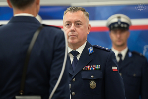 zdjęcie kolorowe: insp. dr. Tomasz Michułka, który dotychczas pełnił funkcję szefa śląskiego garnizonu