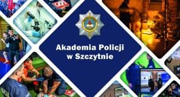 zdjęcie kolorowe: plakat Akademia Policji w Szczytnie