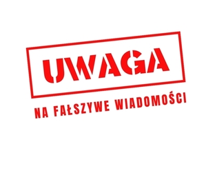 Zdjęcie kolorowe, ostrzeżenie - uwaga