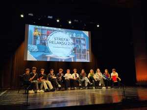 zdjęcie kolorowe: uczestnicy podczas Święta Profilaktyki Miasta Katowice