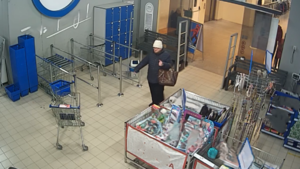 Na zdjęciu wizerunek podejrzewanej