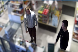 Na zdjęciu wizerunek podejrzewanych