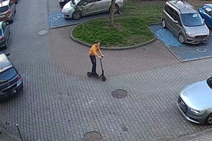 Na zdjęciu wizerunek podejrzewanego