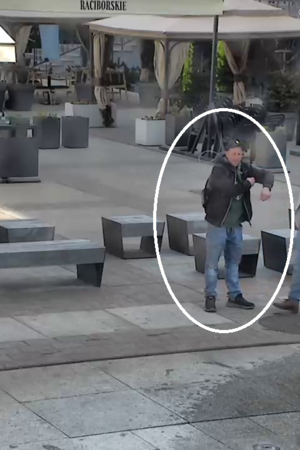 Na zdjęciu wizerunek podejrzewanych