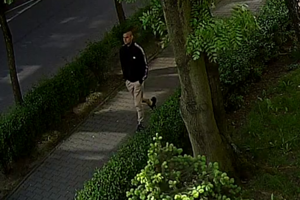 Na zdjęciu wizerunek podejrzewanego