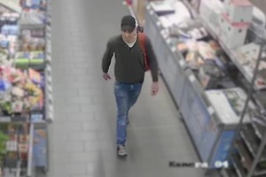 NA zdjęciu wizerunek sprawcy