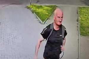 Na zdjęciu wizerunek podejrzewanego
