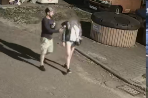 NA zdjęciu wizerunek podejrzewanego