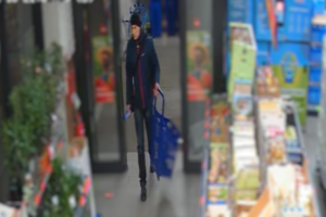 Na zdjęciu wizerunek podejrzewanego