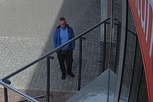 Na zdjęciu wizerunek podejrzewanego