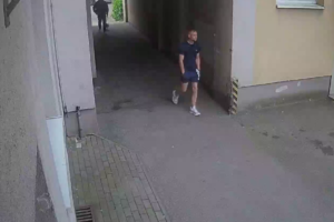 Na zdjęciu wizerunek podejrzewanego