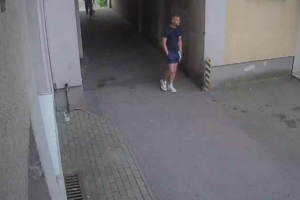 Na zdjęciu wizerunek podejrzewanego