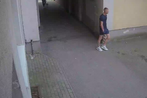 Na zdjęciu wizerunek podejrzewanego