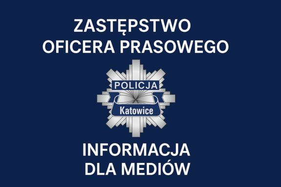 Na zdjęciu napis zastępstwo  oficera prasowego