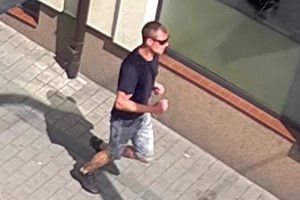 NA zdjęciu wizerunek podejrzewanego