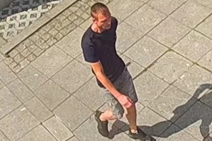 NA zdjęciu wizerunek podejrzewanego