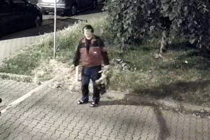 NA zdjęciu wizerunek podejrzewanego