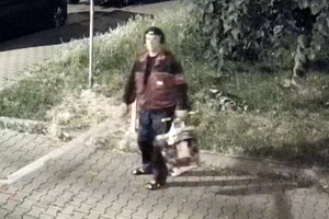 NA zdjęciu wizerunek podejrzewanego