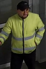 Na zdjęciu wizerunek podejrzewanego