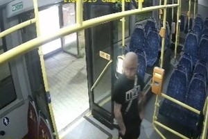 Na zdjęciu wizerunek podejrzewanego