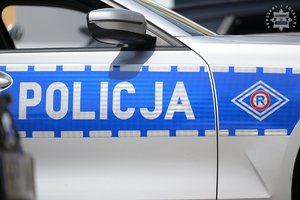 Na zdjęciu policyjny radiowóz