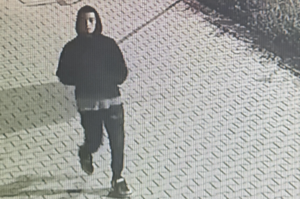 Na zdjęciu wizerunek podejrzewanego