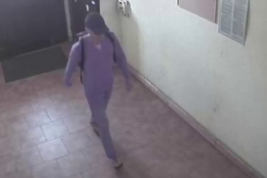 Na zdjęciu wizerunek podejrzewanego