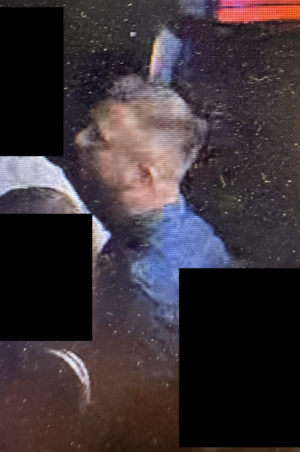 Na zdjęciu wizerunek podejrzewanego