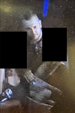 Na zdjęciu wizerunek podejrzewanego