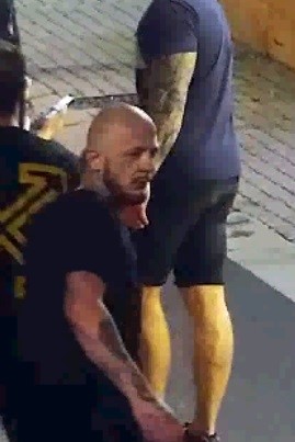 Na zdjęciu wizerunek podejrzewanego