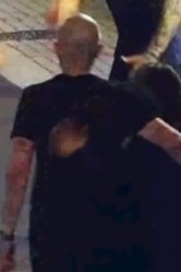 Na zdjęciu wizerunek podejrzewanego